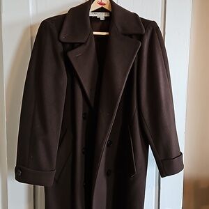 Women's wool topcoat